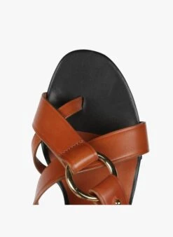 Soeur Hohe Ledersandalen In Braun -Soeur 2824663