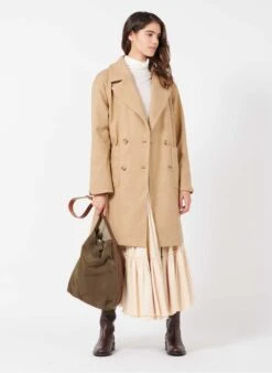 Schultertasche Aus Leder In Braun -Soeur 3206339