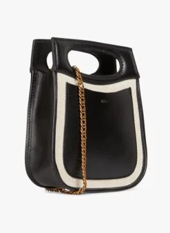 Soeur Mini-Tasche Aus Leder Und Canvas In Beige -Soeur 3320857