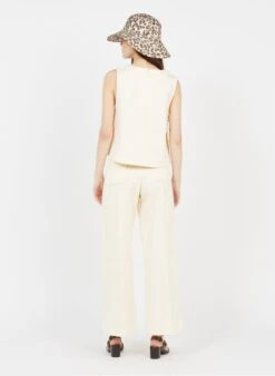 Soeur Weite Taillenhose Aus Baumwoll-Twill In Beige -Soeur 3322340