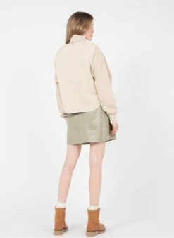 Soeur Strickweste In Schaffell-Optik In Beige -Soeur 3344426