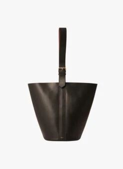 Soeur Große Beuteltasche Aus Weichem Leder In Schwarz