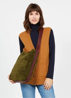 Schultertasche Aus Leder In Mehrfarbig -Soeur 3801208