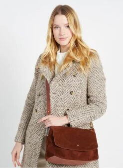 Umschlagtasche Mit Schulterriemen In Mehrfarbig -Soeur 3960717