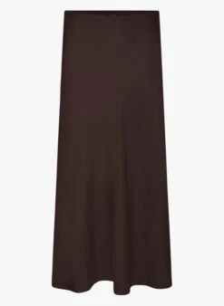 Soeur Weich Fallender Midirock Aus Satin In Grau 9 Soeur Weich Fallender Midirock Aus Satin In Grau -Soeur 3984853