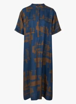 Soeur Midi-Seidenkleid Mit Print In Mehrfarbig -Soeur 3984878