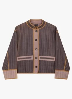 Soeur Baumwolljacke Mit Rundhalskragen -Soeur 3984919