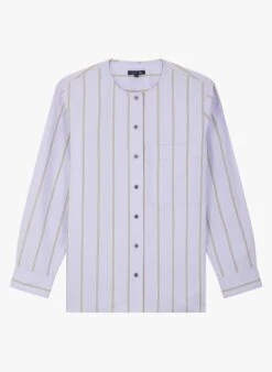 Soeur Gestreifte Bluse Aus Baumwoll-Popeline In Gestreift -Soeur 3985019