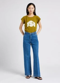 Soeur Bootcut-Jeans Aus Baumwolle In Bleached Jeans -Soeur 4009684