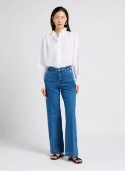 Soeur Bootcut-Jeans Aus Baumwolle In Bleached Jeans -Soeur 4009696