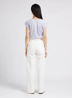 Soeur Rundhals-T-Shirt Aus Baumwolle In Grau -Soeur 4009742