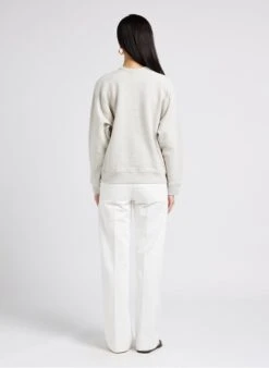 Soeur Oversize-Sweatshirt Aus Baumwolle In Grau -Soeur 4009751