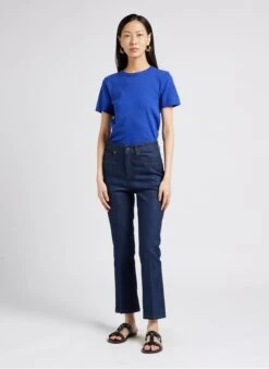 Soeur Rundhals-T-Shirt Aus Baumwoll-Mix In Blau -Soeur 4009770 1