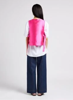 Soeur Ärmelloses Satin-Top In Rosa -Soeur 4009777