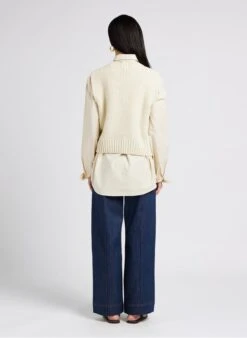 Soeur Weite Jeans Aus Baumwoll-Mix In Jeans Ohne Waschung -Soeur 4009782 1