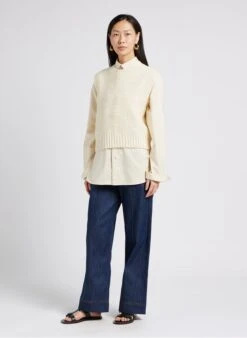 Soeur Pull Col Rond En Maille In Mehrfarbig -Soeur 4009783