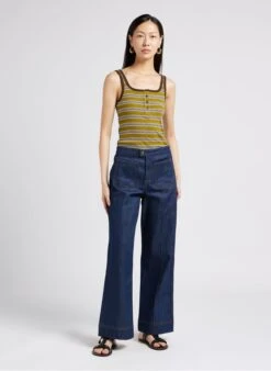 Soeur Weite Jeans Aus Baumwoll-Mix In Jeans Ohne Waschung -Soeur 4009791 1