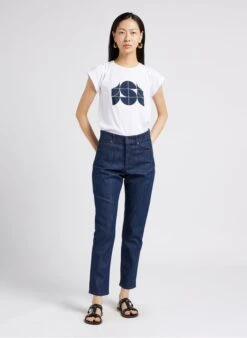 Soeur Rundhals-T-Shirt Aus Baumwoll-Mix Mit Siebdruck In Weiß -Soeur 4009805