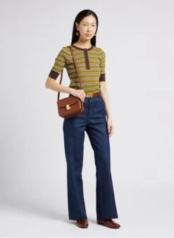 Soeur Bootcut Jeans Aus Baumwoll-Mix In Jeans Ohne Waschung -Soeur 4009910