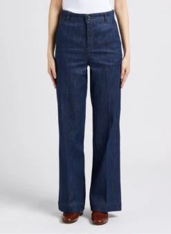 Soeur Bootcut Jeans Aus Baumwoll-Mix In Jeans Ohne Waschung