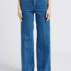 Soeur Bootcut-Jeans Aus Baumwolle In Bleached Jeans