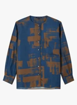 Soeur Bedruckte Bluse Aus Seidentwill In Mehrfarbig -Soeur 4018305