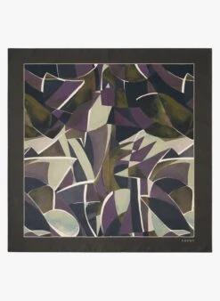 Soeur Bedrucktes Seidentuch In Grau