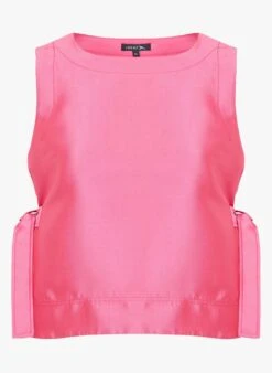 Soeur Ärmelloses Satin-Top In Rosa -Soeur 4024475