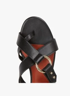 Soeur Hohe Ledersandalen In Schwarz -Soeur 4027652