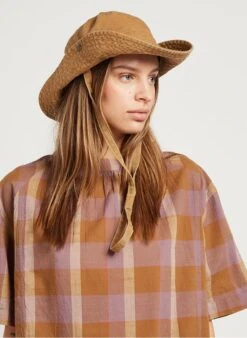 Soeur Bucket Hat Aus Baumwolle Und Leinen In Braun -Soeur 4027896