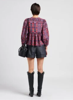 Soeur Weite Shorts Aus Baumwoll-Denim In Jeans Ohne Waschung -Soeur 4033238