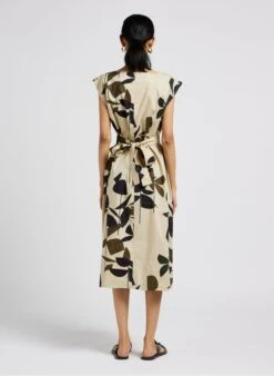 Soeur Midikleid Aus Bedruckter Baumwolle In Mehrfarbig -Soeur 4043904