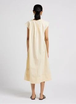 Soeur Maxikleid Aus Baumwoll-Popeline In Beige -Soeur 4043908