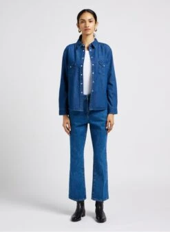 Soeur Flared Jeans Aus Baumwolle In Bleached Jeans -Soeur 4044010