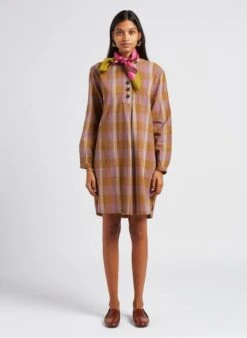 Soeur Kurzkleid Aus Bedruckter Baumwolle In Mehrfarbig