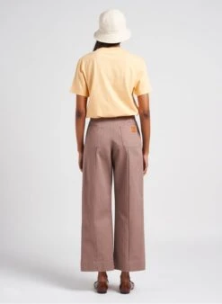 Soeur Weit Geschnittene 7/8-Jeans In Violett -Soeur 4052060