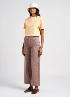 Soeur Weit Geschnittene 7/8-Jeans In Violett -Soeur 4052061