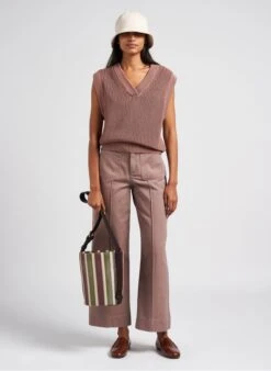 Soeur Weit Geschnittene 7/8-Jeans In Violett -Soeur 4052101