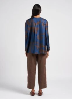 Soeur Bedruckte Bluse Aus Seidentwill In Mehrfarbig -Soeur 4052114