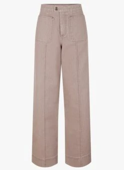 Soeur Weit Geschnittene 7/8-Jeans In Violett -Soeur 4056845