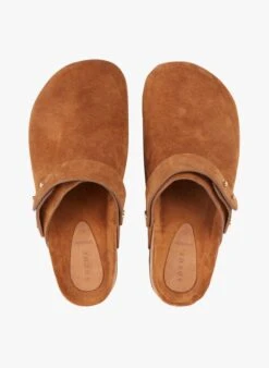 Soeur Flache Leder-Clogs In Weiß -Soeur 4083506