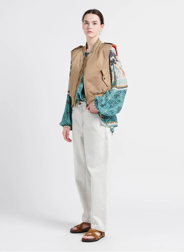 Soeur Flache Veloursleder-Sandalen In Weiß 9 Soeur Flache Veloursleder-Sandalen In Weiß – Bild 9