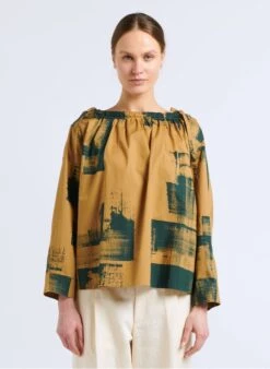 Soeur Bedruckte Bluse Aus Baumwoll-Popeline In Mehrfarbig