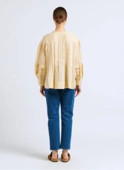 Soeur Girlfriend Jeans Aus Baumwolle In Stone-Washed-Optik In Bleached Jeans -Soeur 4092332