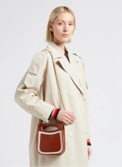 Soeur Mini-Tasche Aus Leder Und Canvas In Mehrfarbig -Soeur 4093692