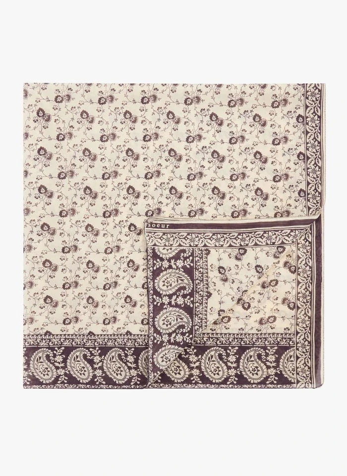 Soeur Tuch Aus Baumwoll-Voile Mit Print In Mehrfarbig 2 Soeur Tuch Aus Baumwoll-Voile Mit Print In Mehrfarbig – Bild 2