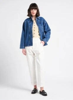 Soeur Jeanshemd In Stone-Washed-Optik In Bleached Jeans 10 Soeur Jeanshemd In Stone-Washed-Optik In Bleached Jeans -Soeur 4128459