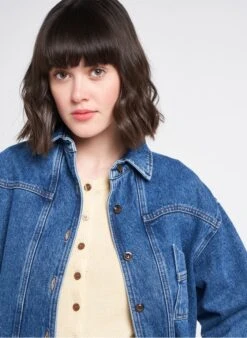 Soeur Jeanshemd In Stone-Washed-Optik In Bleached Jeans 9 Soeur Jeanshemd In Stone-Washed-Optik In Bleached Jeans -Soeur 4128462