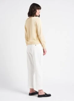 Soeur Cardigan Aus Baumwolle Mit Rundhalskragen In Beige -Soeur 4128463