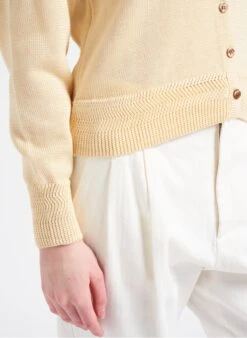 Soeur Cardigan Aus Baumwolle Mit Rundhalskragen In Beige -Soeur 4128468
